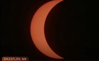 Eclipse solar 11:50 Mazatlán.