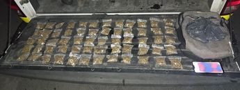 Dosis de droga incautadas al detenido. | Cortesía
