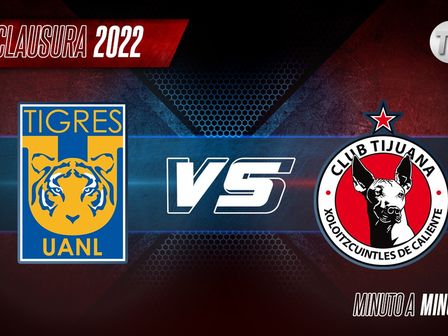 Sigue EN VIVO el partido entre Tigres y Tijuana: Liga MX