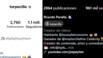 El influencer ha perdido miles de seguidores desde su entrada a La Casa de los Famosos.