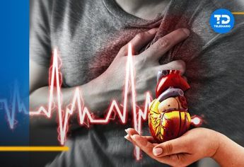 Imagen ilustrativa de una persona presentando un infarto / Diseño Telediario