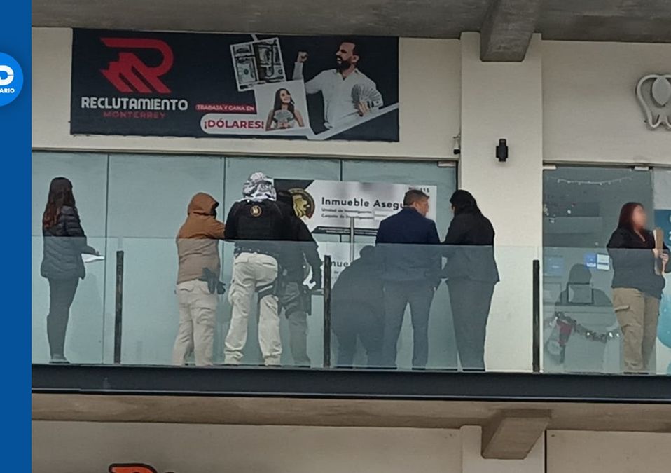 Catean negocio en Escobedo por presunto fraude | Israel Santacruz
