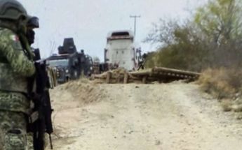 El Ejército Mexicano acudió al lugar para realizar las investigaciones correspondientes sobre el explosivo. | Cortesía