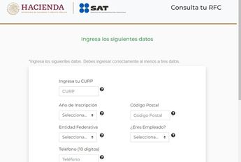 Consultar RFC. | Especial