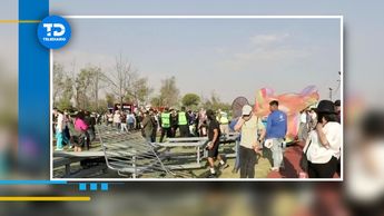 El Axe Ceremonia se está llevando a cabo en el Parque Bicentenario