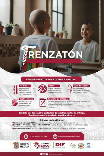 El Trenzatón se lleva a cabo para recolectar cabello para pelucas oncológicas | Facebook