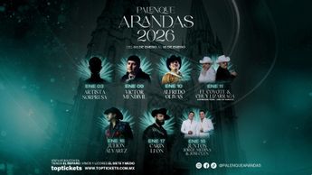 La Expo Feria Arandas 2026 se llevará a cabo del 3 al 18 de enero | Palenque de Arandas vía Facebook