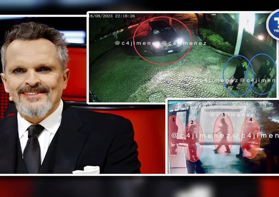 Así fue el robo a la casa de Miguel Bosé; filtran imágenes de los ladrones