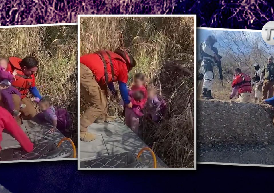 Ya en territorio mexicano las niñas fueron puestas en disposición del DIF Coahuila.