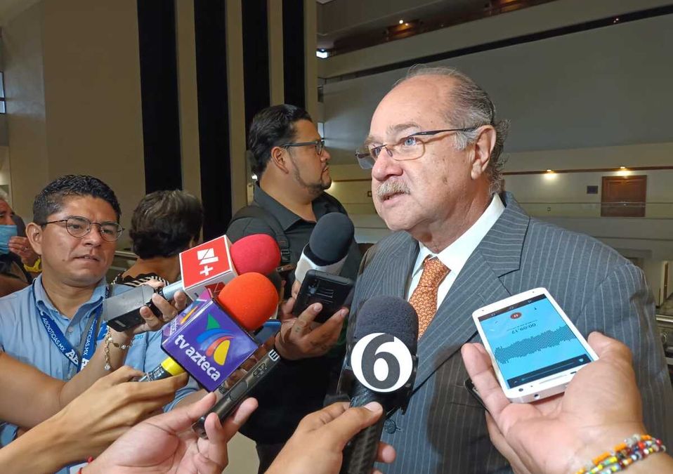 Javier Navarro, secretario de General de Gobierno de Nuevo León. | Erik Solheim Rocha