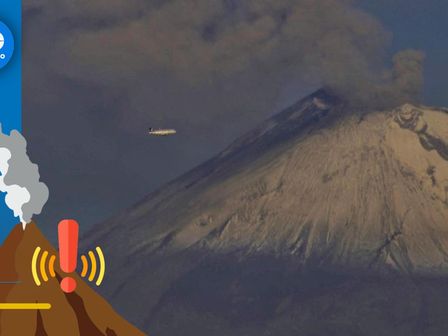Actividad del Popocatépetl 1 de octubre de 2024 / Andrés Lobato
