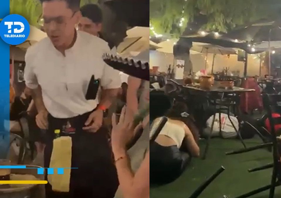 Arrojan explosivo a un restaurante-bar de Celaya; comensales grabaron el momento | VIDEO