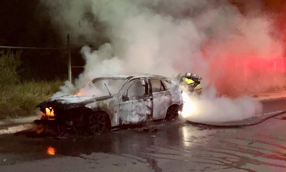 Por suerte el incidente no dejó personas heridas. | Israel Santacruz