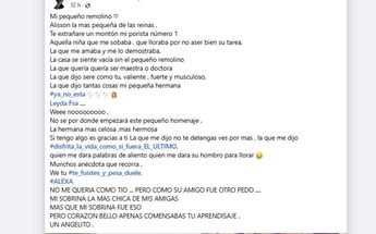 Mensaje a mujeres fallecidas en Ciénega de Flores