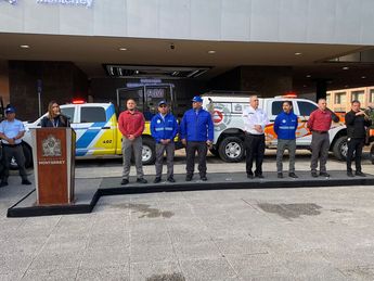 Autoridades del Gobierno de Monterrey dieron a conocer los detalles del operativo. | Pamela Villanueva