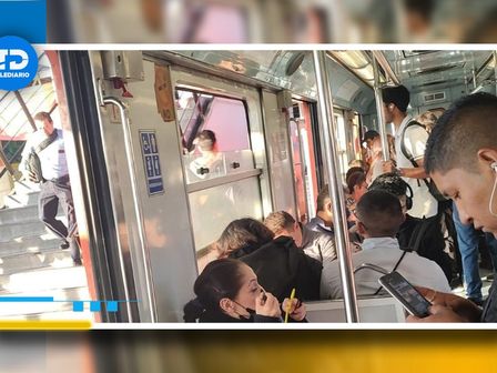 Retrasos en el Metro, 25 de junio 2024 | X: @Chrisax_FTW