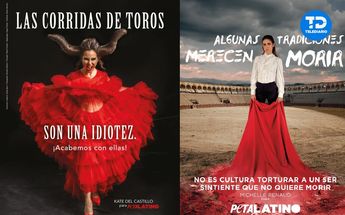 Esta es la campaña de PETA Latino y famosas mexicanas en contra de las corridas de toros