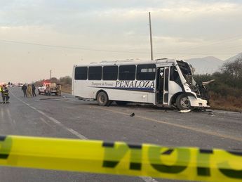 Se informó que el transporte de personal no llevaba pasajeros. | Pedro Delgado