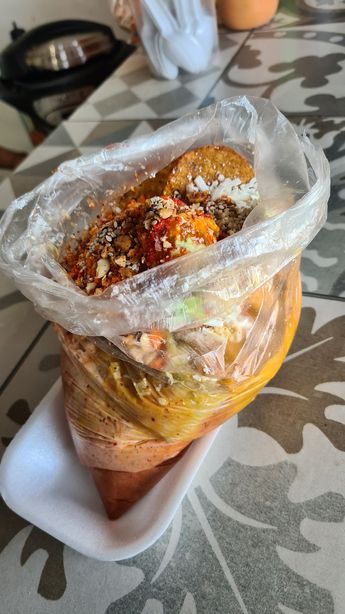 Elote en bolsa de plástico | Especial