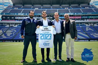Ricardo Zayas fue uno de los encargados de renovar a Nicolás Larcamón como técnico del Club Puebla / Cortesía