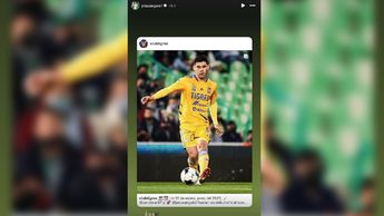 Angulo celebra sus 3 años en Tigres con historia en Instagram / Captura