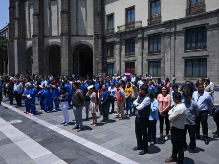 Con el objetivo de prevenir ante un temblor, se realizan simulacros en México | Cuartoscuro