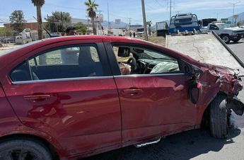 A pesar de lo aparatoso del percance, no se reportaron personas lesionadas.| Kevin Carranza