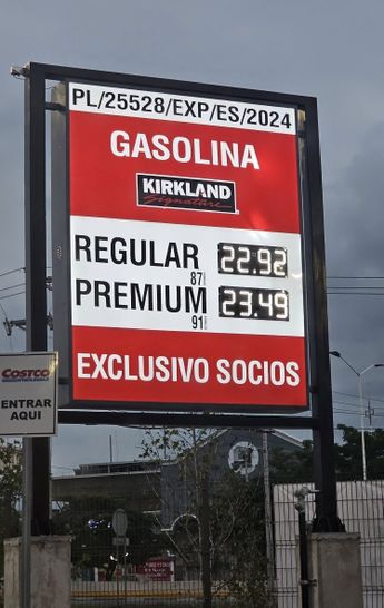 Precio de la gasolina en nueva sucursal de Guadalajara | Diego Camacho vía Facebook