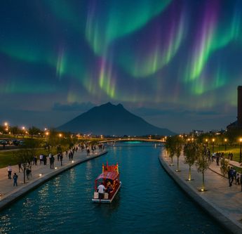 Aurora Boreal Monterrey