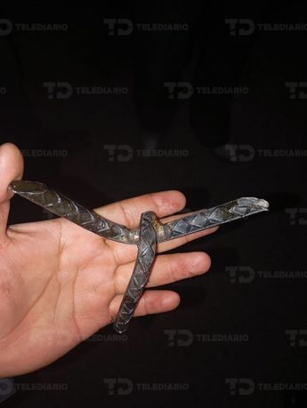 A su paso, los presuntos hampones dejaron artefactos similares a 'ponchallantas' para dificultar la persecusión / Especial