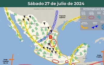 Clima sábado 27 julio