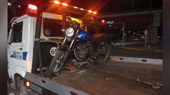 El conductor de la motocicleta fue identificado como Erick de Jesús Rodríguez, de 24 años.