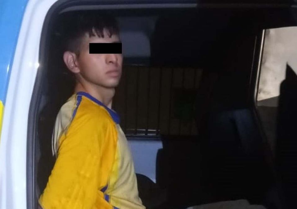 Un joven fue detenido con una motocicleta robada en la colonia Terminal. | Cortesía