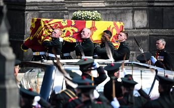 Caminata fúnebre de la reina Isabel II / Agencia AFP