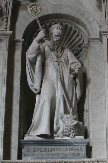 Figura de San Guillermo de Vercelli