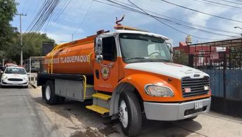 Bomberos de Tlaquepaque utilizaron una pipa para auxiliar tras la explosión | Teledirario