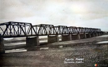 Su construcción permitió conectar a Torreón, Gómez Palacio y Lerdo sobre el río Nazas.