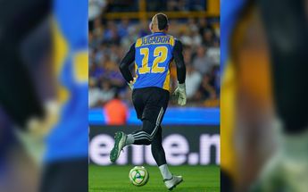 Tigres en el calentamiento ante Puebla / CORTESÍA: @Mexsport