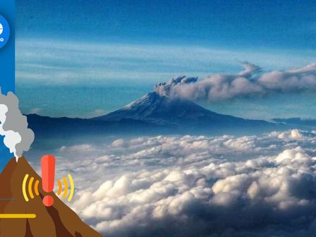 Actividad del Popocatépetl 26 de agosto de 2024 / Andrés Lobato