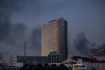 El incendio del Mercado de Los Tenis en Tepito puede verse desde otros puntos de la alcaldía Cuauhtémoc/ Jorge González