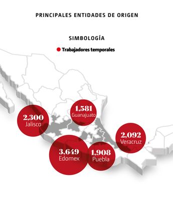 Los narcos aprovechan la vulnerabilidad en la que viven los trabajadores migrantes / Especial.