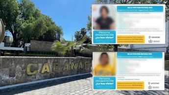 Luego de su desaparición, se emitieron fichas de búsqueda de las menores. | Cortesía: Milenio