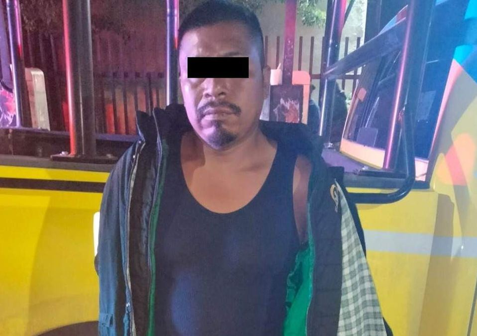 El hombre insultó y agredió a una mujer en el Centro de Monterrey. | Cortesía