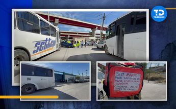 La manifestación se realizó en la colonia Provivienda.