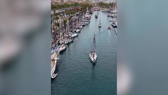 Nueva flotilla sale camino a Gaza desde Barcelona | Agencia Viory