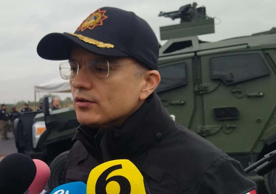 Gerardo Palacios Pámanes, secretario de Seguridad de Nuevo León. | Sandra González