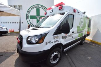 Ambulancia de la Cruz Verde Santa Fe en Tlajomulco | Gobierno de Tlajomulco