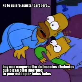 Los Simpson aparecen en los memes sobre jejenes. | Especial