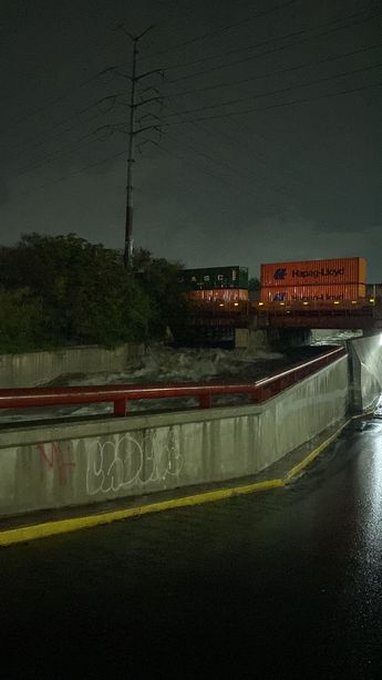 En algunas zonas de la metrópoli hubo inundaciones. | Cortesía