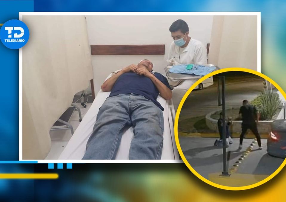 Hombre golpea brutalmente a adulto mayor en fraccionamiento Portales.